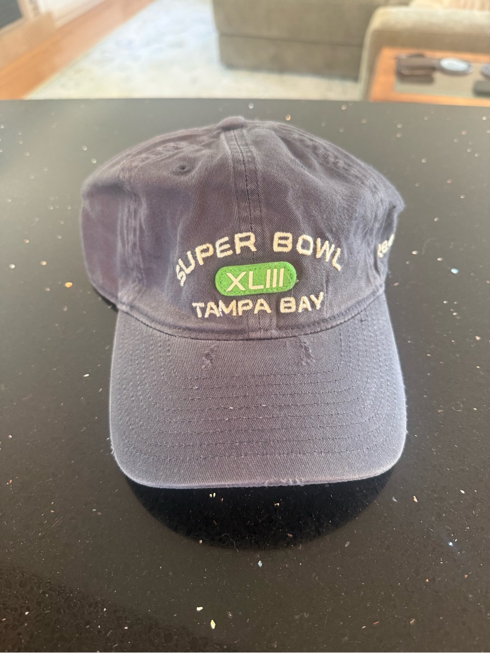 Navy Super Bowl XLIII Tampa Bay Hat